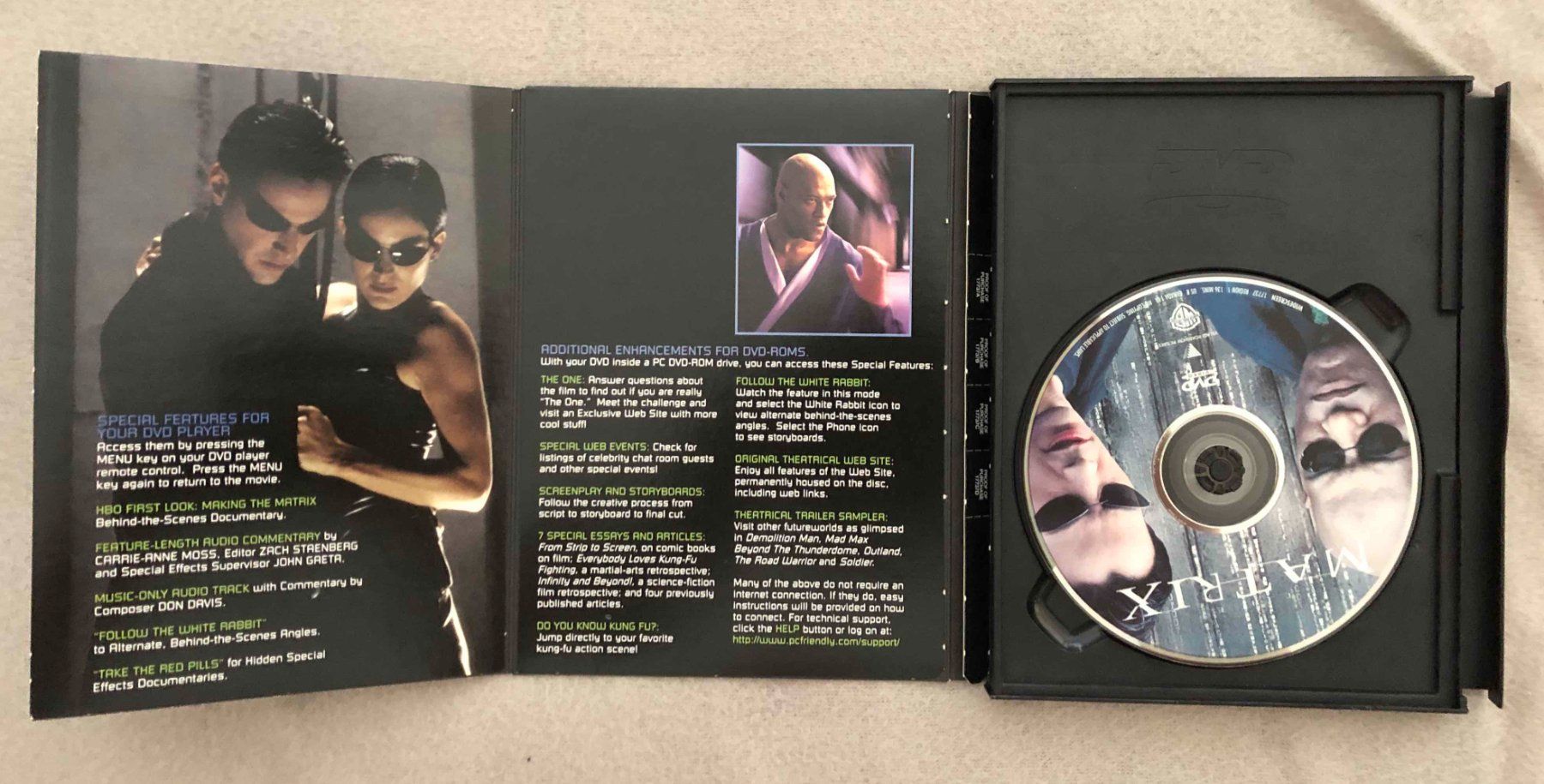Alle DVDs: MATRIX DVD – Gebraucht aus Zürich von dojoal64 2