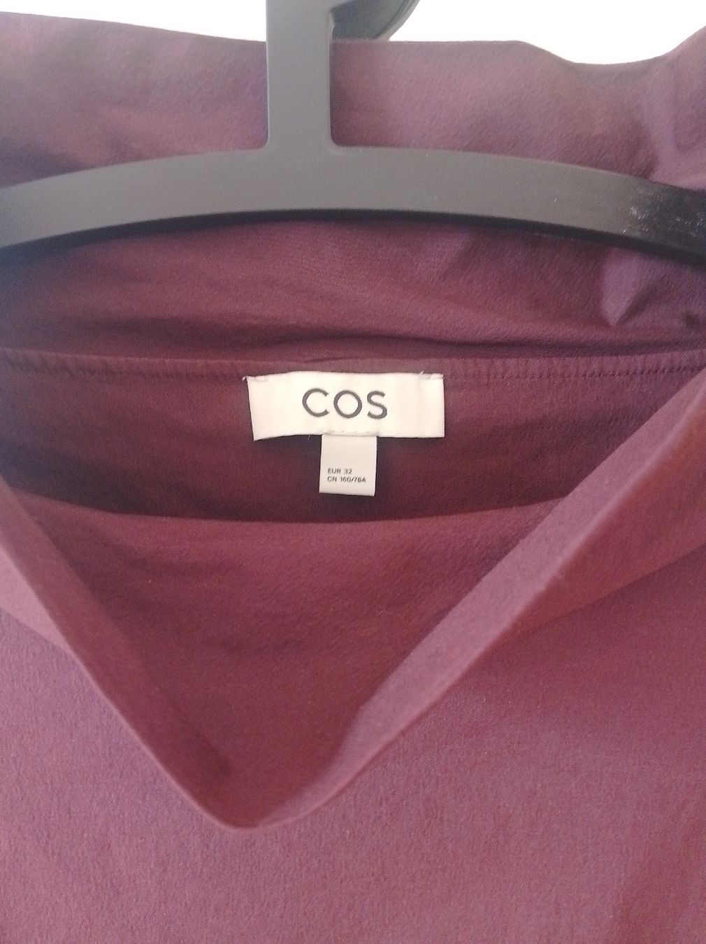 Cos Tuniche: blouse aubergine oversize COS – Nuovo (secondo la descrizione) da La Chaux-de-Fonds venduto da youplavie 1
