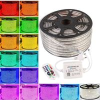 30M RGB Lichtschlauch Lichterschlauch Bunt Lichtskette