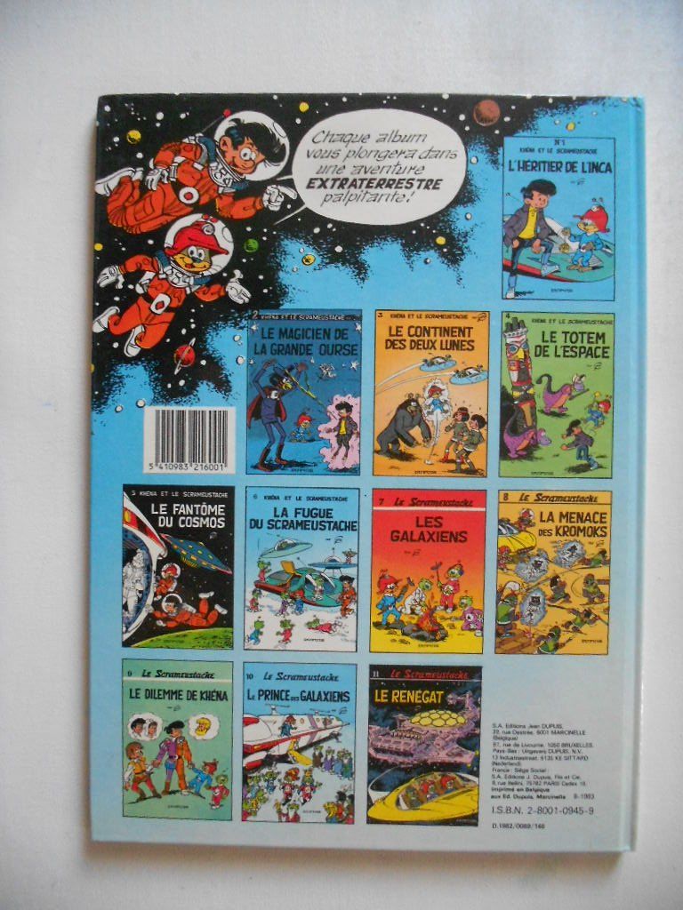 Fumetti: LE SCRAMEUSTACHE   -  LE RENEGAT – Usato da Bex venduto da Giorgiob 1