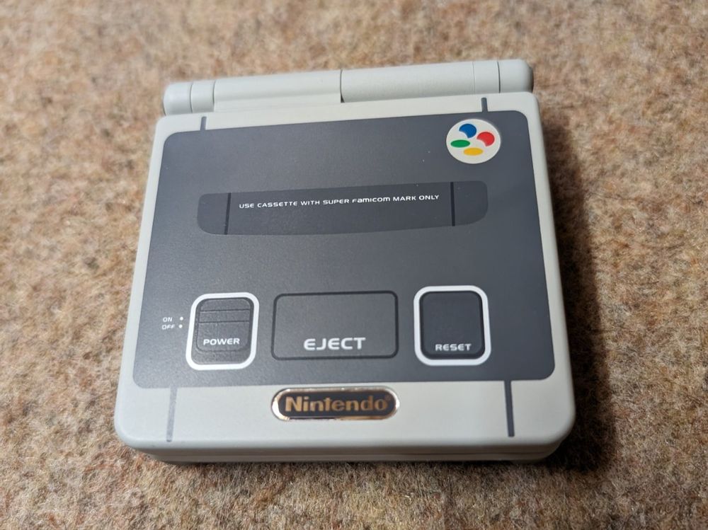 Nintendo Gameboy Advance SP SNES IPS Display V5 Kaufen auf Ricardo
