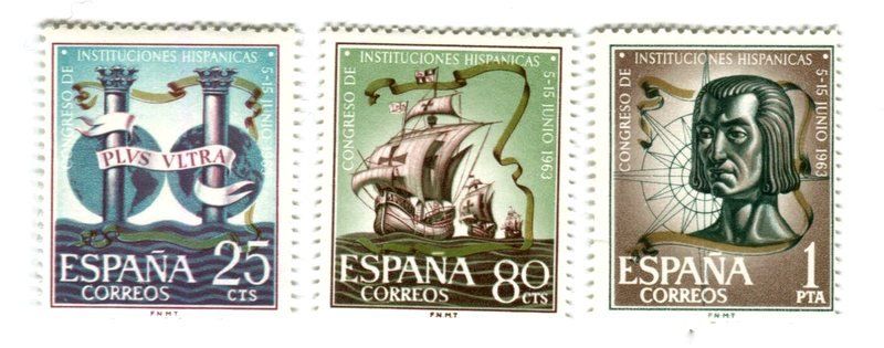 Tutti i francobolli: Briefmarken "Schiffe. Kolumbus". Spanien. – Nuovo e nell'imballaggio originale da Basel venduto da Butsch5