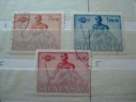 Satz Slovensko um 1942, Soldatenmotiv, *