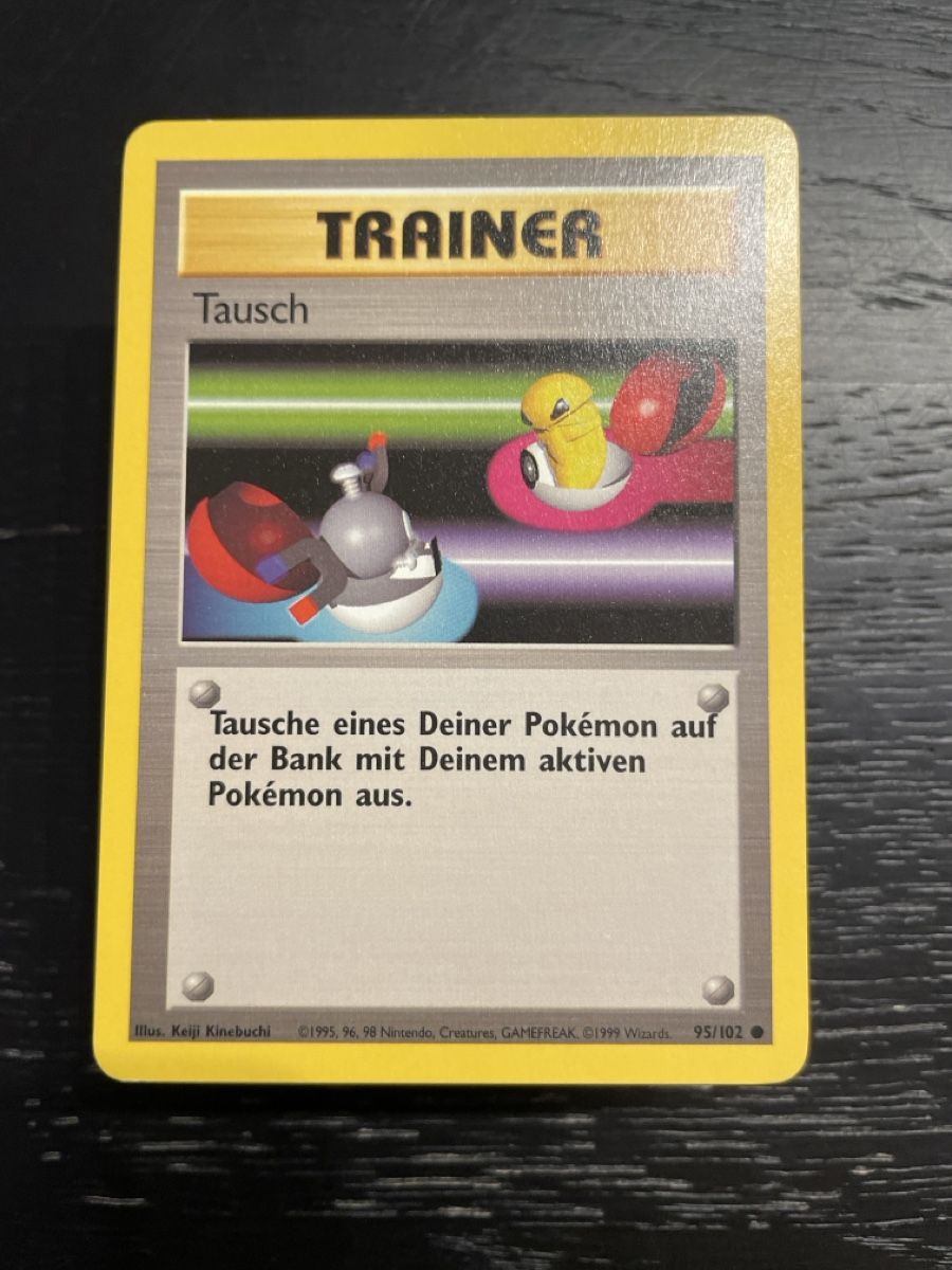Pokémon Carte collezionabili: Pokemon Tausch base 95/102 vintage – Usato da Hugelshofen venduto da Suimosa