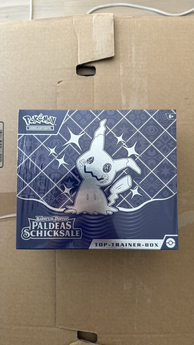 Pokémon Carte collezionabili: Pokémon Paldeas Schicksale ETB – Nuovo e nell'imballaggio originale da Sulgen venduto da WhiskersAway