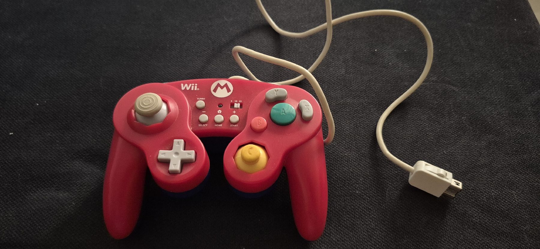 Manettes: MANETTE CONTROLLER GAMECUBE FOR WII MARIO HORI MARIO KART  – D'occasion à Grand-Lancy par luc111 1