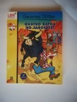 Geronimo Stilton QUATRO RATOS NO FAROESTE. En Portugais