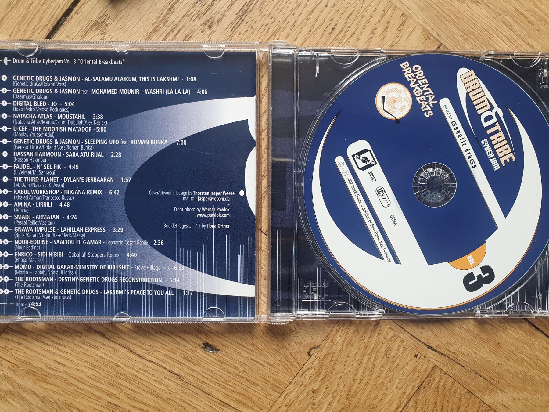CD: Drum & Tribe Cyberjam Vol.3 Oriental Breakbeats CD – Usato da Zürich venduto da haitimarasa 1