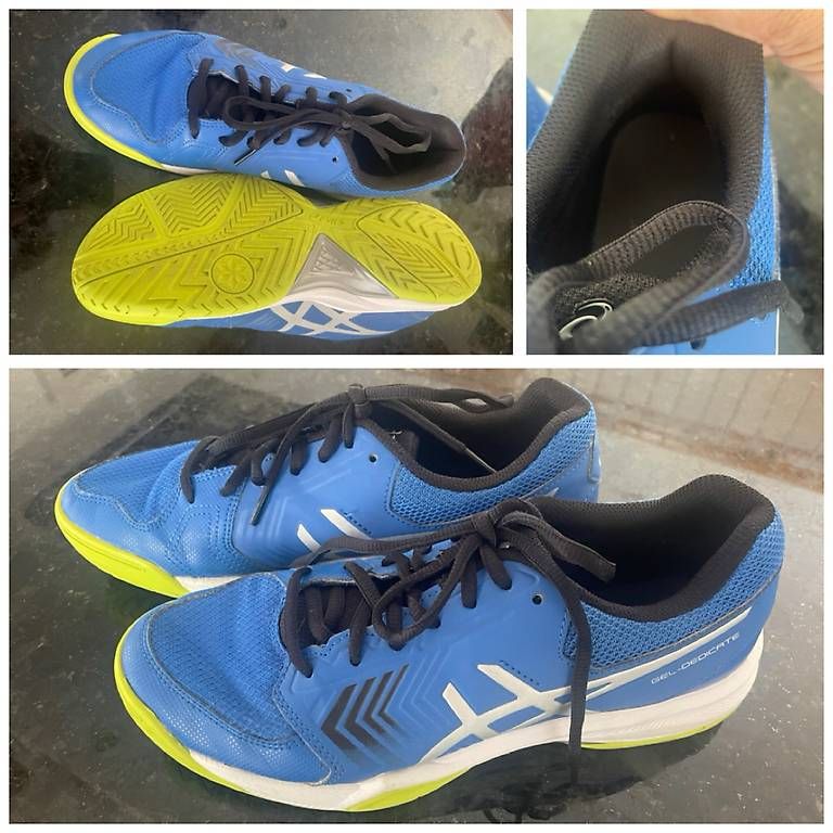 Herrenschuhe: Hallenschuhe ASICS Grösse 40 – Gebraucht aus Fahrwangen von ATV-Funware