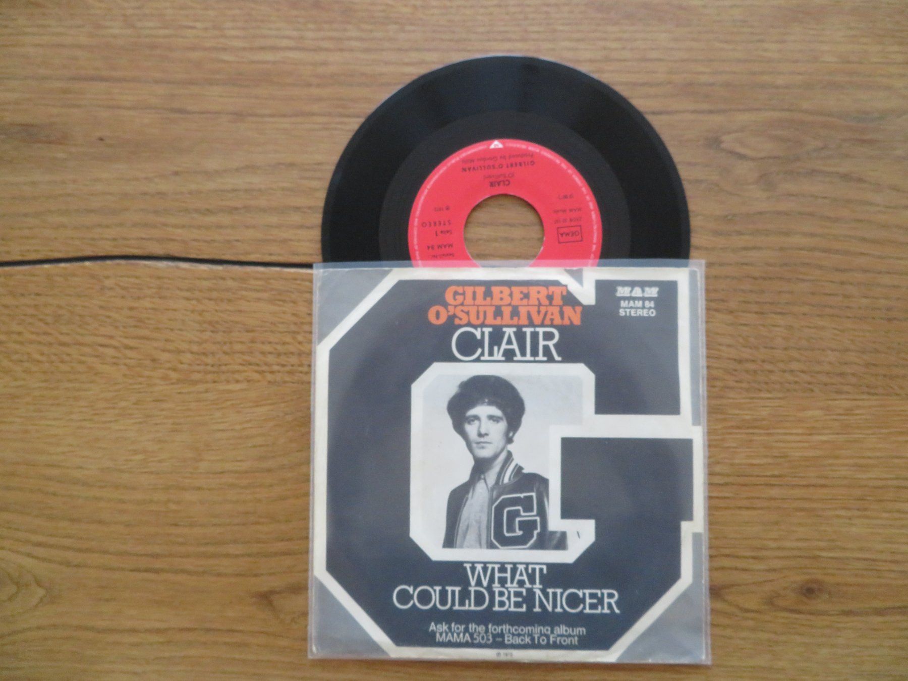 Dischi in vinile: Gilbert O'Sullivan - Clair Single Schallplatte, Top! – Nuovo (secondo la descrizione) da Zürich venduto da max_cp5f