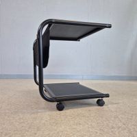 Trolley Lochblech Rollwagen Servierwagen mit Magazin Rack