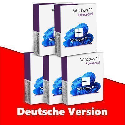 Microsoft Software: Windows 11 Pro (5 keys) - DE – Usato da Vaduz venduto da KeysDistributionGmbH
