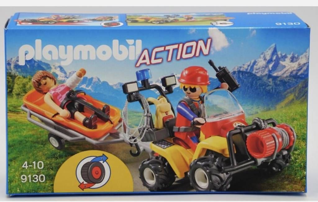 Giocattoli: Playmobil Bergrettung Quad  – Usato da Winterthur venduto da Rawille