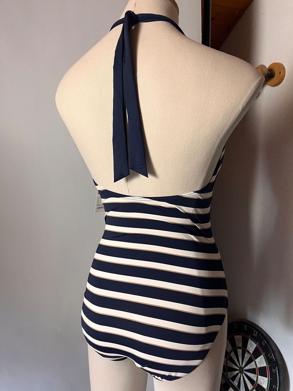 Esprit Costumi da bagno & Bikini: ESPRIT, Badekleid, Grösse 42, Farbe Blau/Weiss – Nuovo e nell'imballaggio originale da Rudolfstetten venduto da gst_g7xl 3