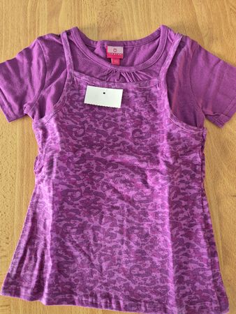 Tik&Tak Mädchen Sommerkleid Gr. 110 lila Top