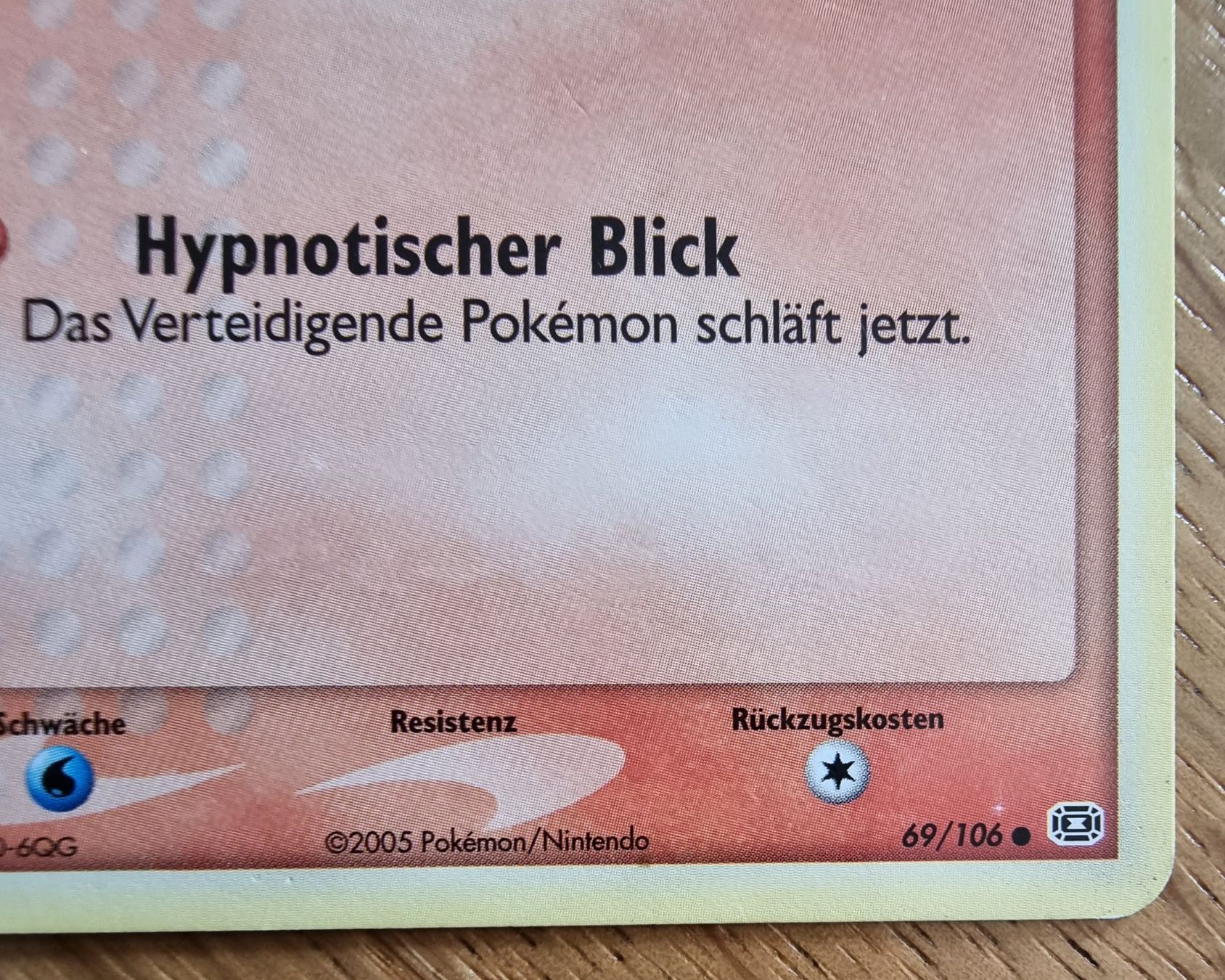 Pokémon Sammelbilder & Trading cards: Pokémon Flemmli selten 2005 DE 69/106 – Gebraucht aus Roggwil BE von S_Cards 1