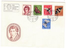 lettre avec cachet de Zürich BPA A715 le 18.XII.55