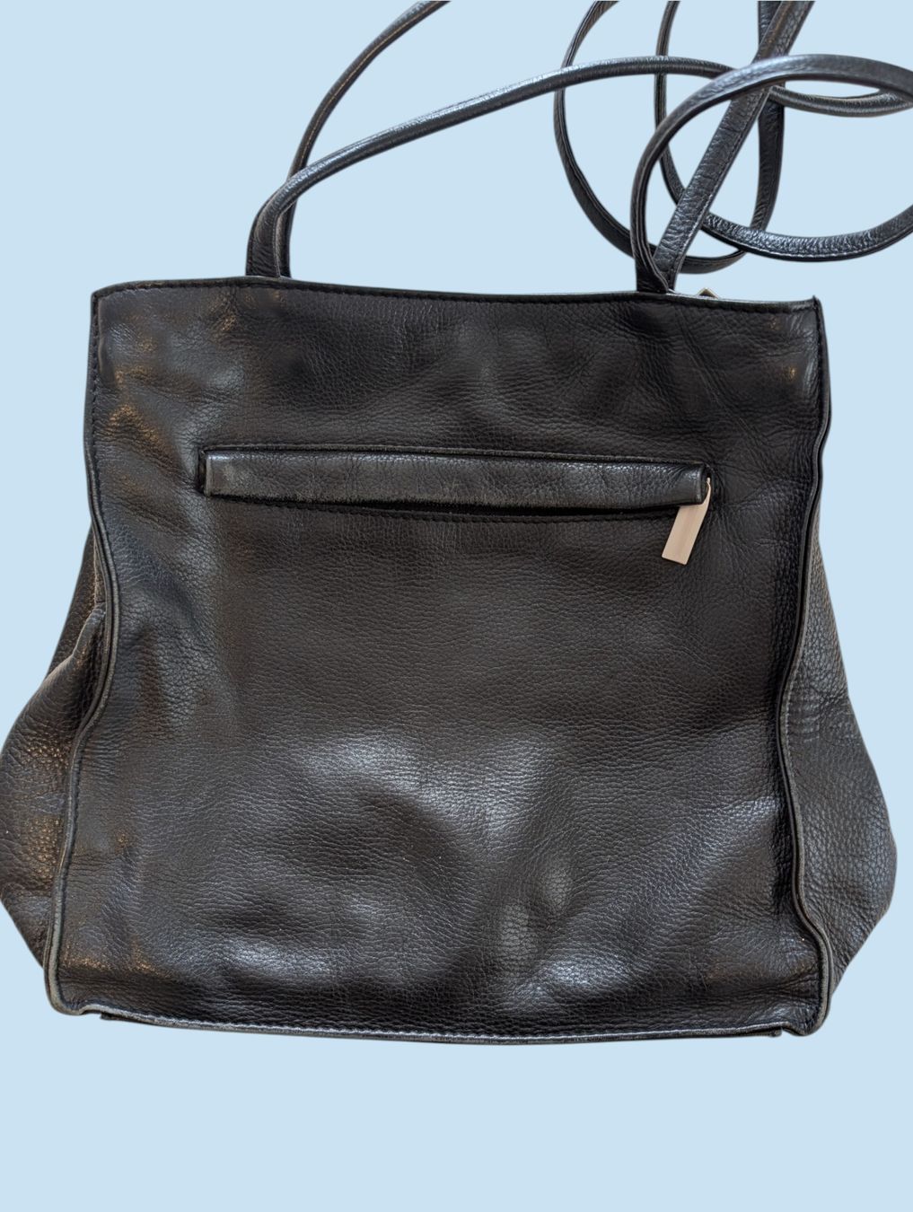 Sacs: Schwarze Vintage-Ledertasche – D'occasion à St. Gallen par nadinewho 2