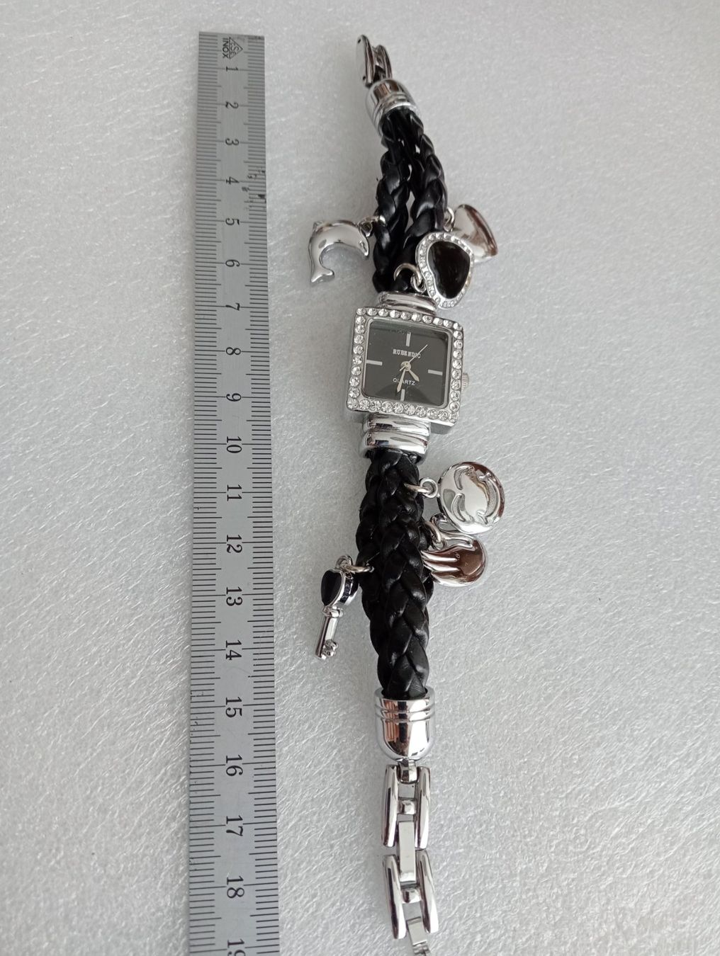 Orologi: Rubendic  Quarz Armbanduhr, Glitzerstein – Usato da Zürich venduto da sendbad 1