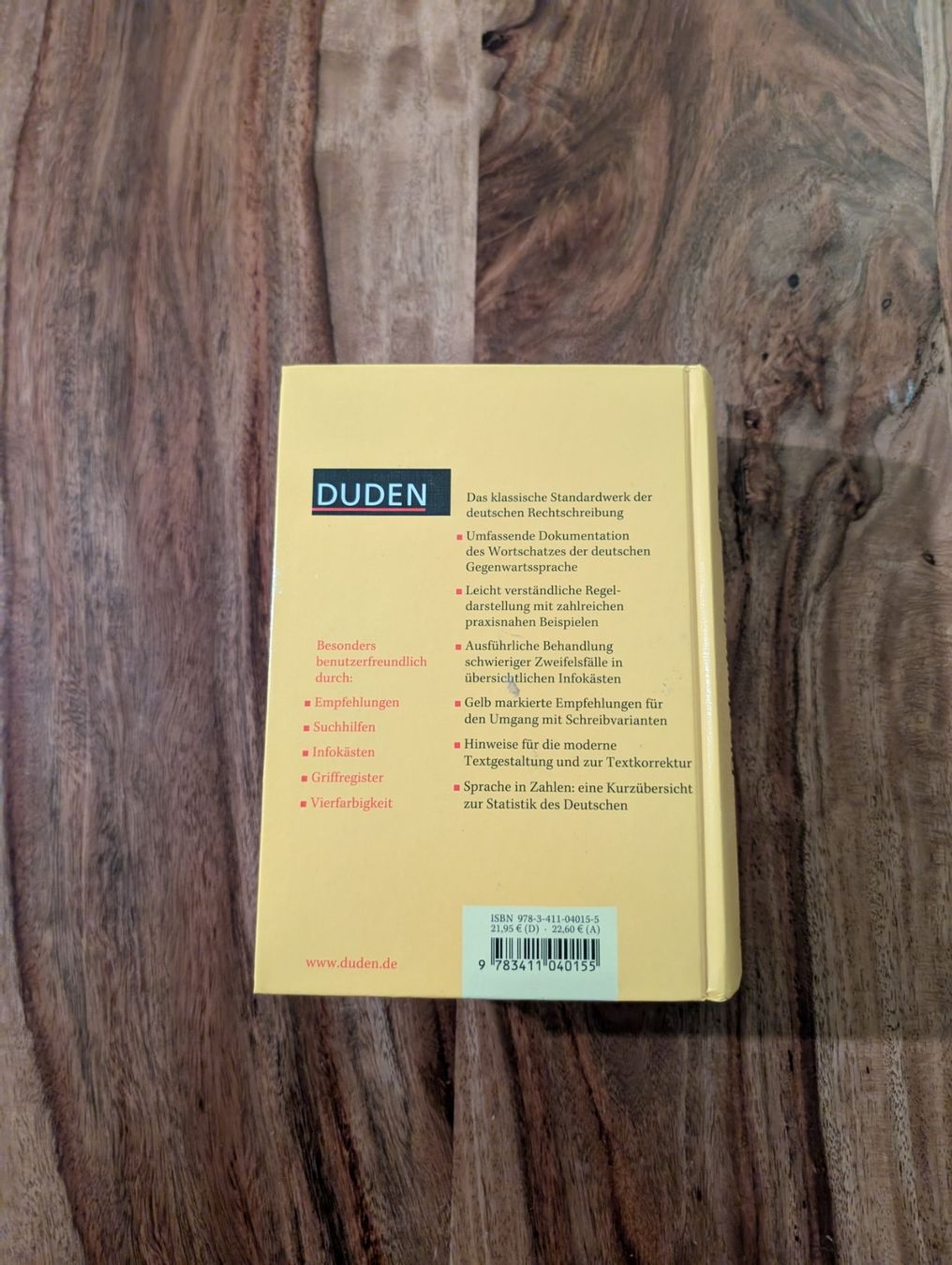 Livres: Duden - Die deutsche Rechtschreibung – D'occasion à Otelfingen par ALuechinger 1