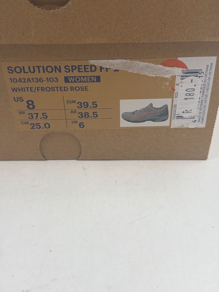 Asics Scarpe da donna: Asics Solution Speed FF2, Damen Tennisschuhe, Gr. 39.5 – Nuovo e nell'imballaggio originale da Sirnach venduto da Fkobi 4