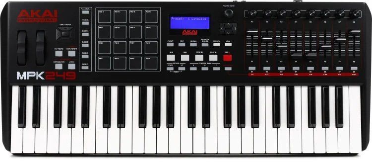 Akai Strumenti musicali: AKAI Professional MPK 249 – Usato da Unterkulm venduto da Robwell