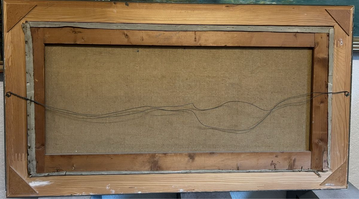 Gemälde: Erminio Cremp / Original Ölgemälde – Gebraucht aus Glarus von KunstWerkEr-LS87 3