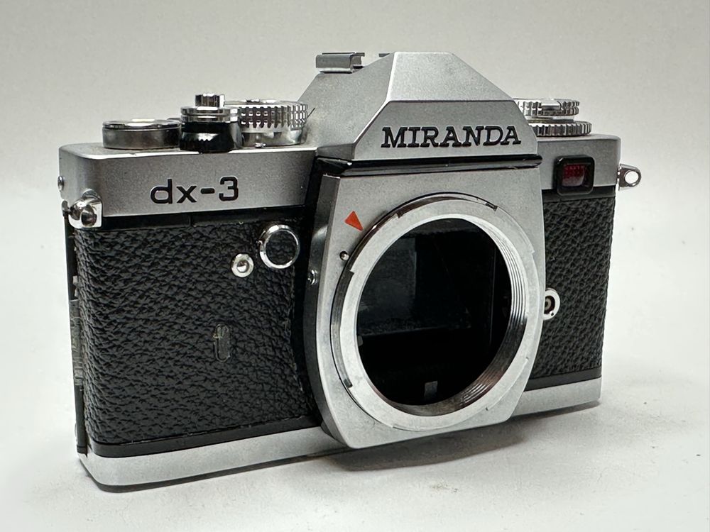 Appareil Photo Reflex Argentique Miranda DX-3 – Objectif Miranda EC 50 Mm F/1.8, Noir, Occasion