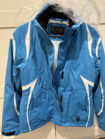 Spyder Skijacke blau S/M