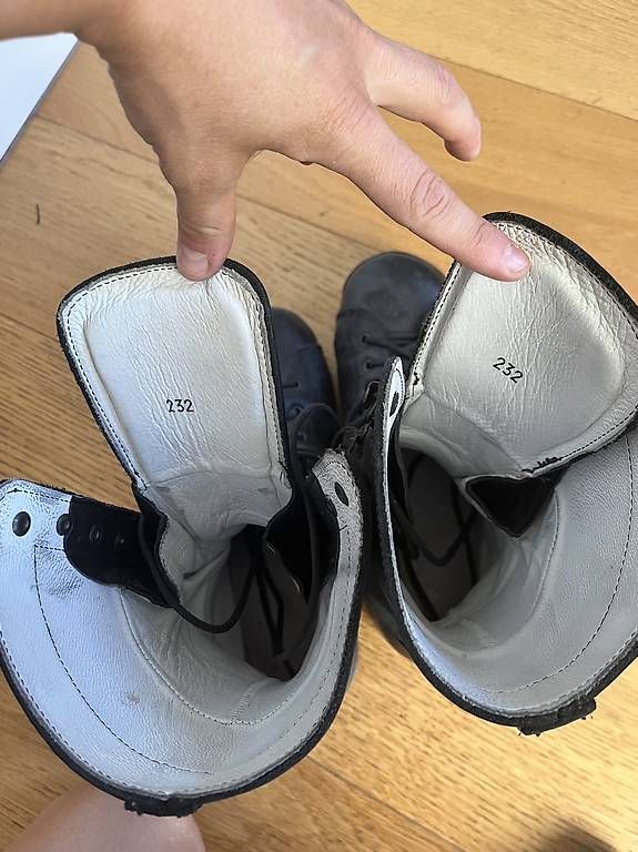 Schweizer Armee Herrenschuhe: Offizier Kampfstiefel Gr. 42  Balmer Schuh – Gebraucht aus Basel von thi0ja 3