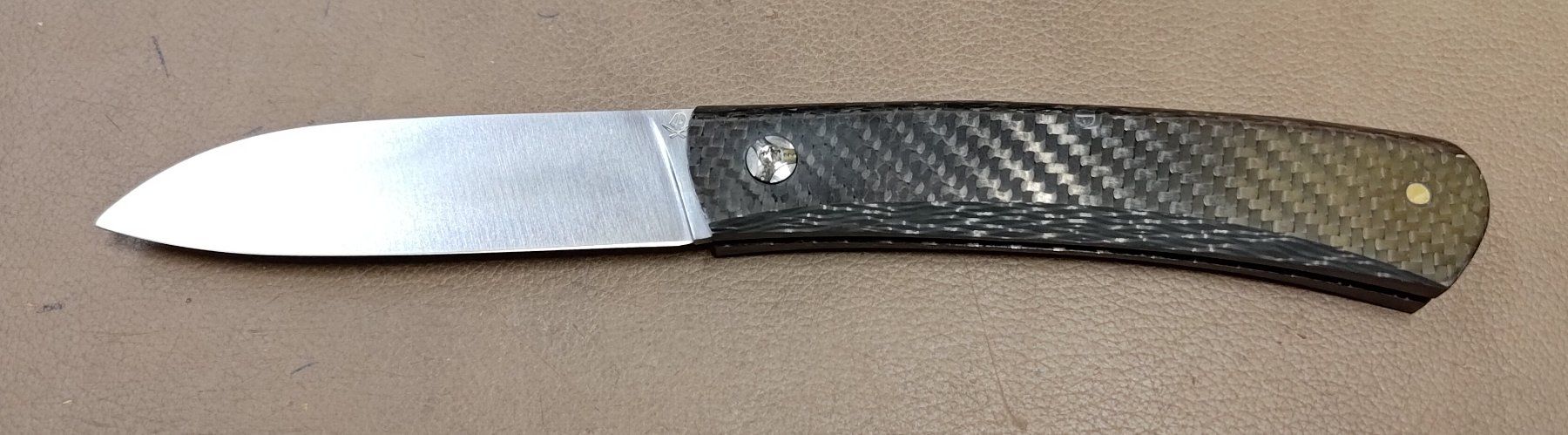 Coltelli tascabile: Roland Lannier Taschenmesser Carbonfiber – Nuovo e nell'imballaggio originale da Gerzensee venduto da cobo02 1