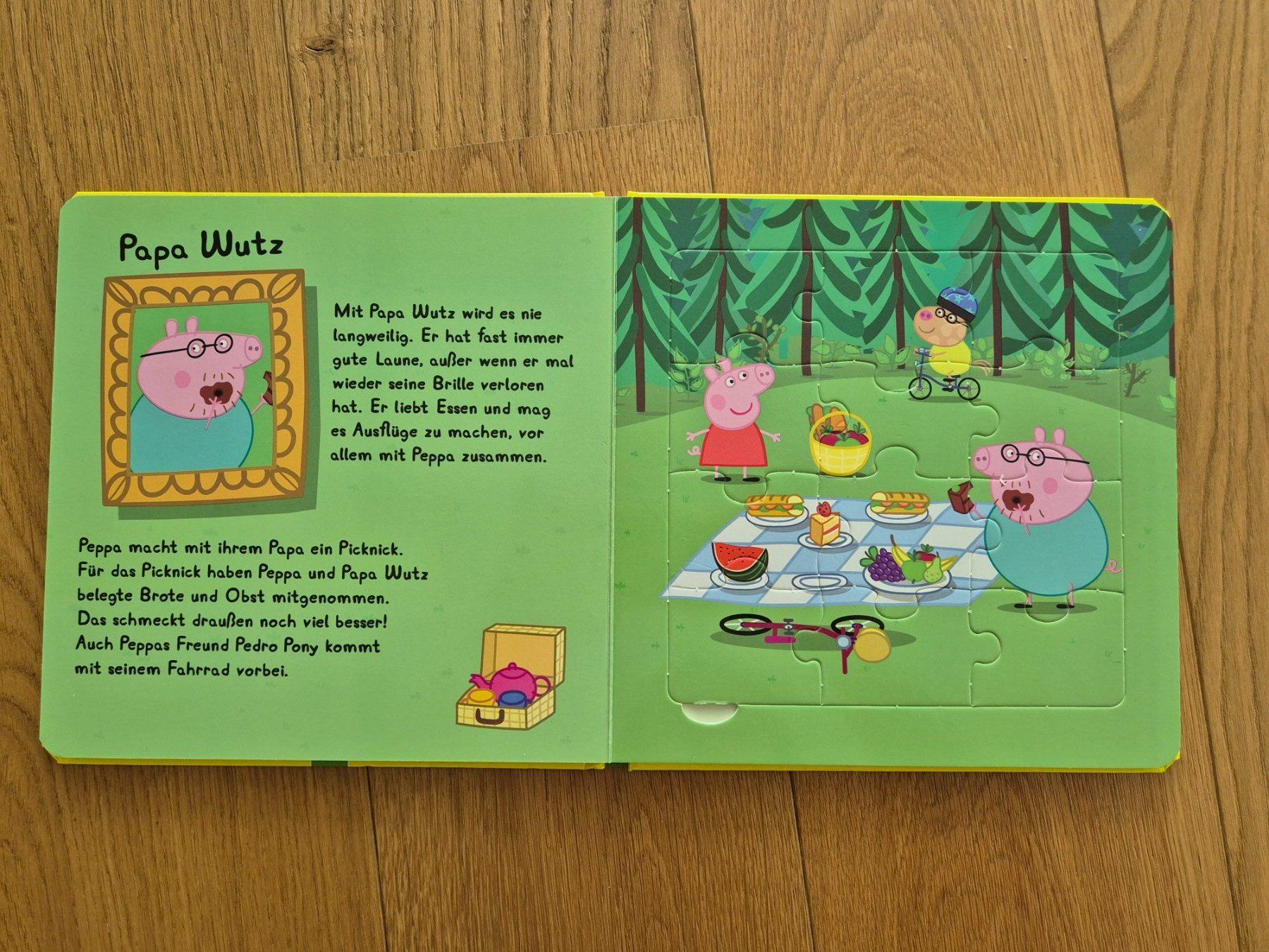 Hasbro Puzzle: Peppa Pig - Puzzlebuch mit 4 Puzzles - 3+ – Usato da Andelfingen venduto da manuf_01 3