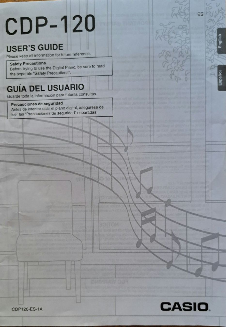 Casio Musikinstrumente: RÉSERVÉ, EN ATTENTE DE CONCLUSION Casio CDP-120 – Gebraucht aus Areuse von Areuse2015 2