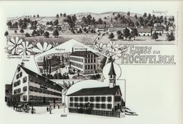 Hochfelden -  (Ansicht um 1900 im Format A4)