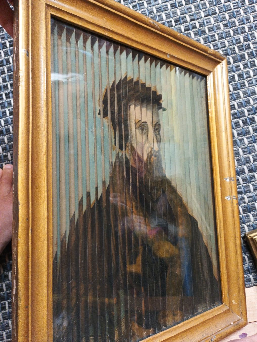 Foto & Immagini: Historisches Lamellenbild von drei Reformatoren – Usato da Herisau venduto da mda_lzj9 1