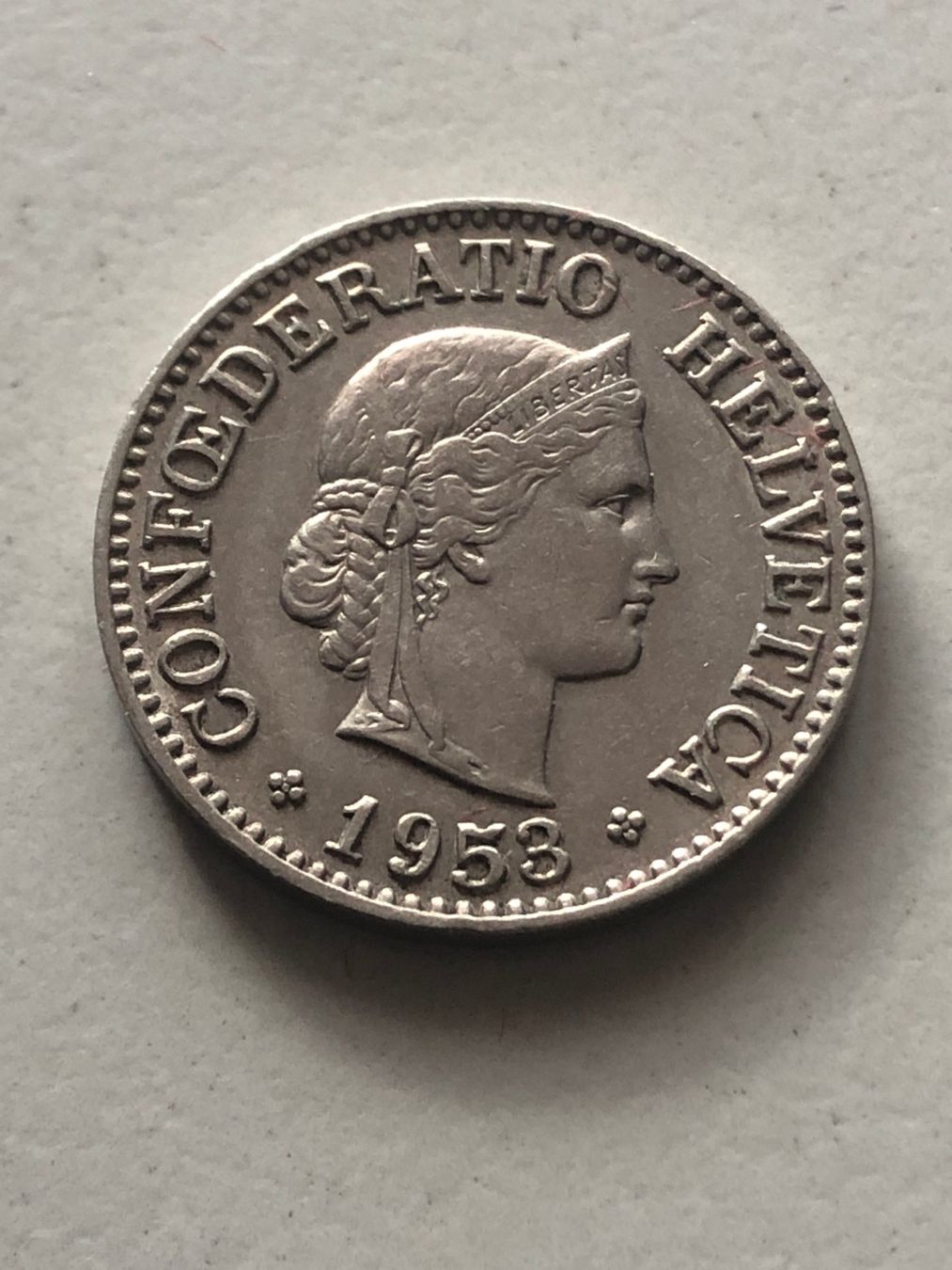 Tutti le monete: 10 Rp. 1953 – Usato da Schötz venduto da Odpa