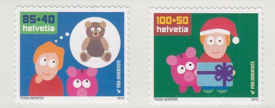 Tutti i francobolli: 2010  Pro Juventutesatz aus Markenheft  ** Postfrisch ** – Nuovo (secondo la descrizione) da Adliswil venduto da Aenti