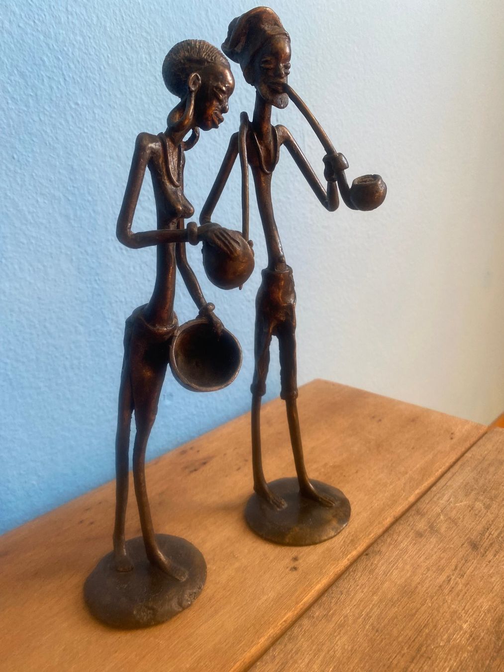 Figurines: Bronzefiguren aus Benin / Westafrika – D'occasion à Möhlin par Glunggi 2