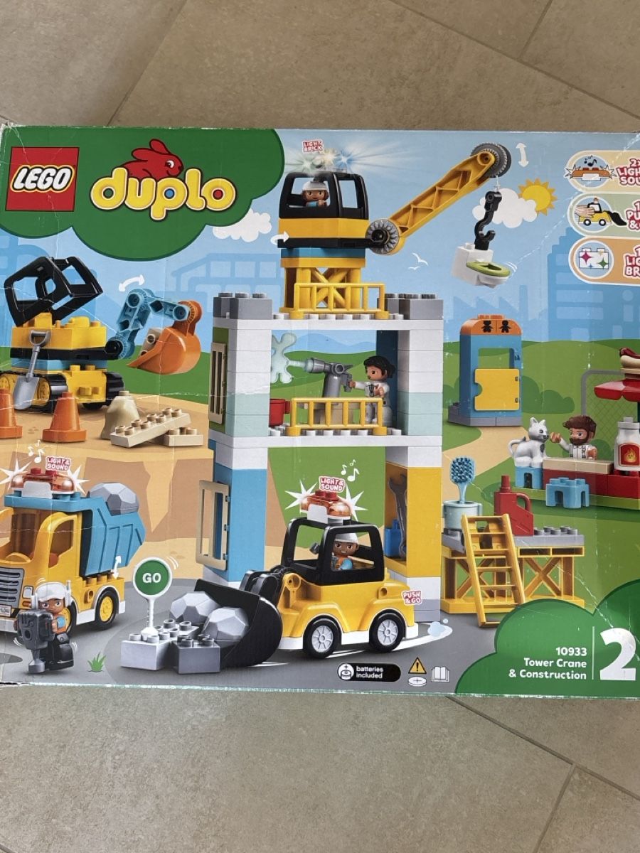 Lego Kit di costruzioni: LEGO Duplo 10933 Grue et Construction – Usato da Lausanne venduto da pabernard 6
