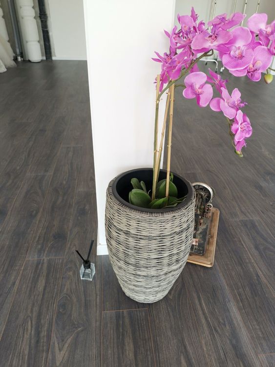 Pflanztopf mit künstlicher Orchidee Kaufen auf Ricardo