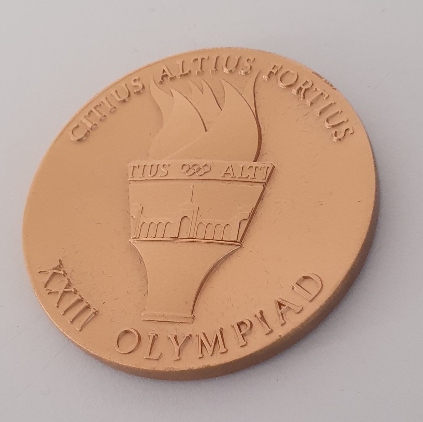 Medaglie: Olympia Medaille Los Angeles 1984 – Usato da Kreuzlingen venduto da Rschweiz1 3