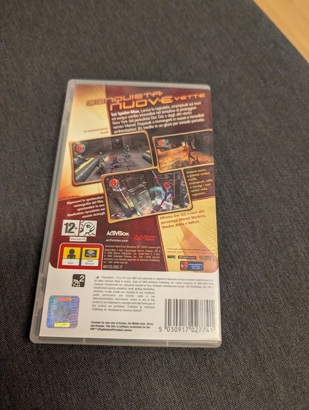 Jeux: Spiderman 2 Sony psp – D'occasion à Giubiasco par Tici__nerd_Giubiasco 1