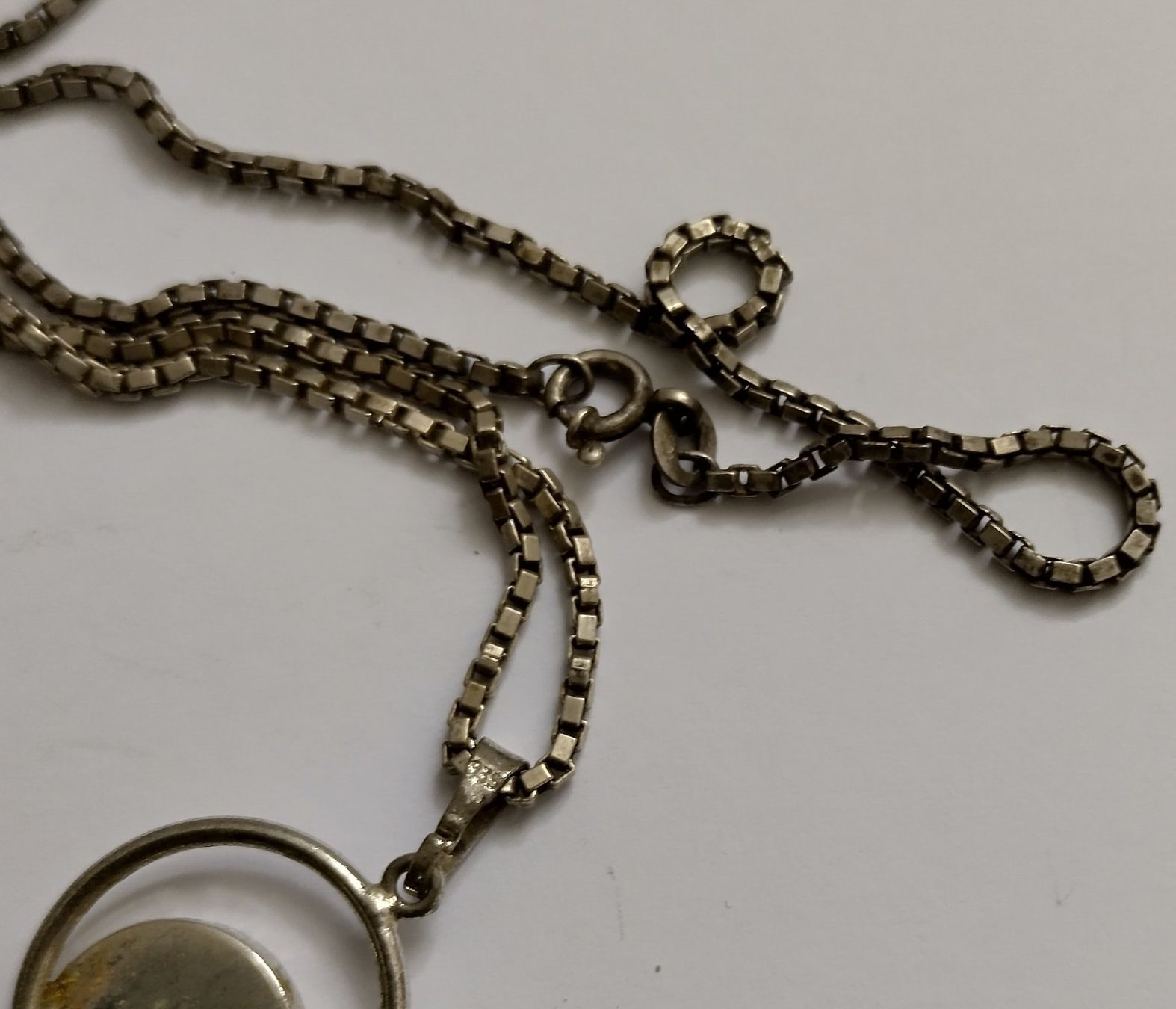 Catenine: KETTE MIT ANHÄNGER SILBER 925 HALSKETTE – Usato da Romanshorn venduto da Glitzer-Paradies 2
