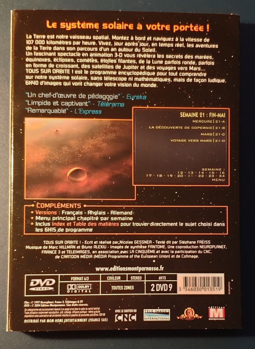 Alle DVDs: 4 DVD Space: Weltraum / Space Station / Delta / Sonnensystem – Gebraucht aus Volketswil von Spacepanda 8