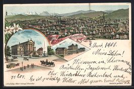 Litho Winterthur, Teilansicht, Stadthaus