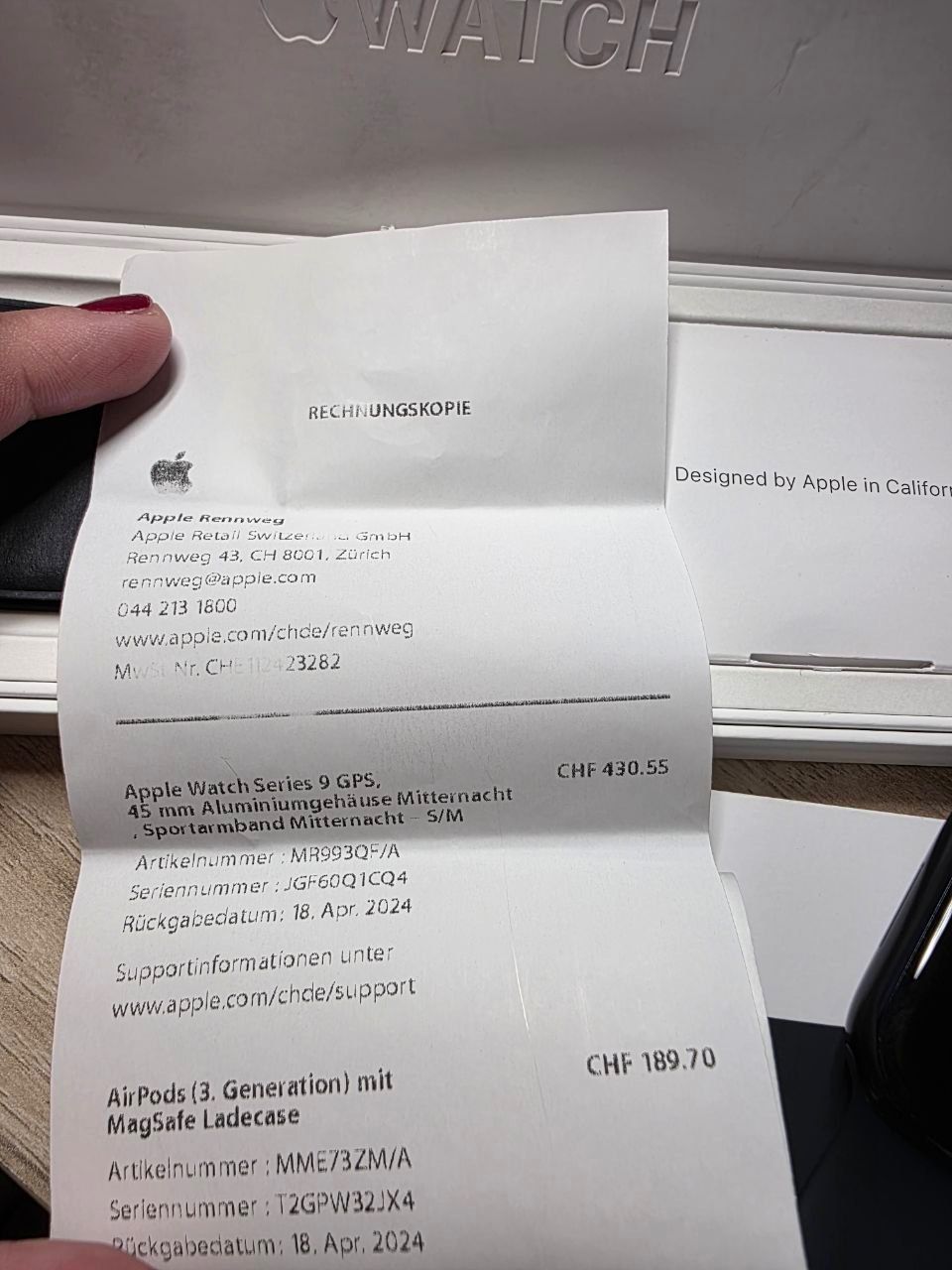 Apple Smartwatch: Apple Watch Series 9 GPS, Top Zustand! – Usato da Winterthur venduto da oks_s6h5 2