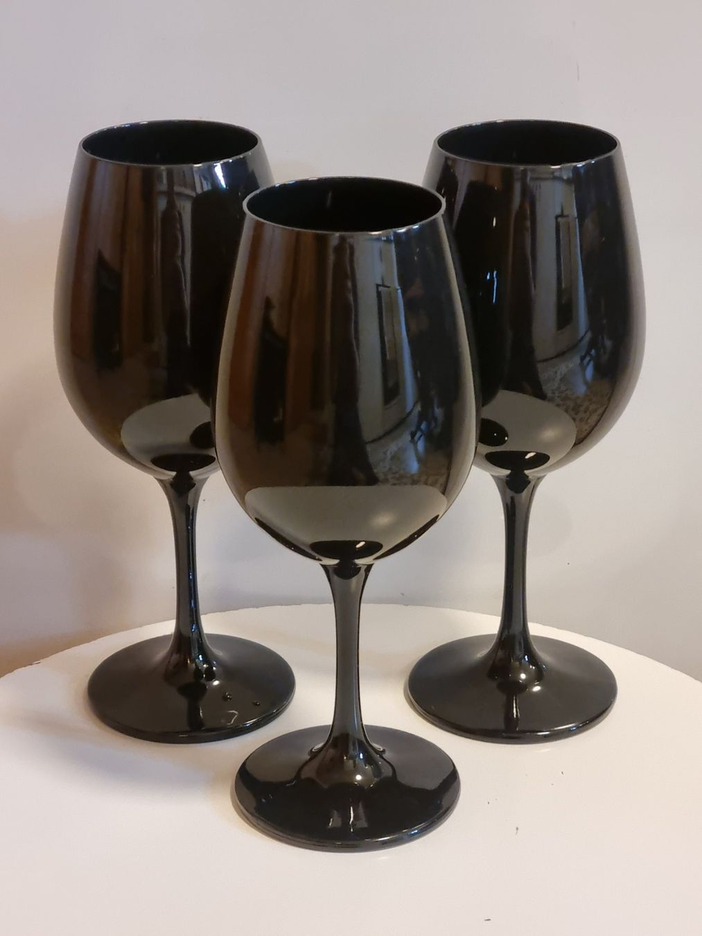 Gläser: 3 Schott Zwiesel Sensus Degustationsgläser schwarz – Gebraucht aus Scharnachtal von devin03 1