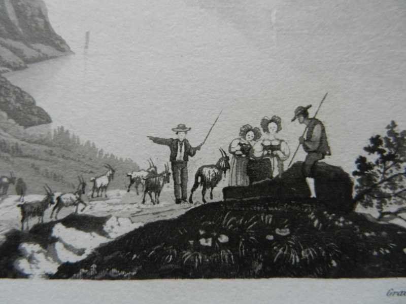 Gravures: Giessbach Brienzersee – D'occasion à Risch par Rischli15 8