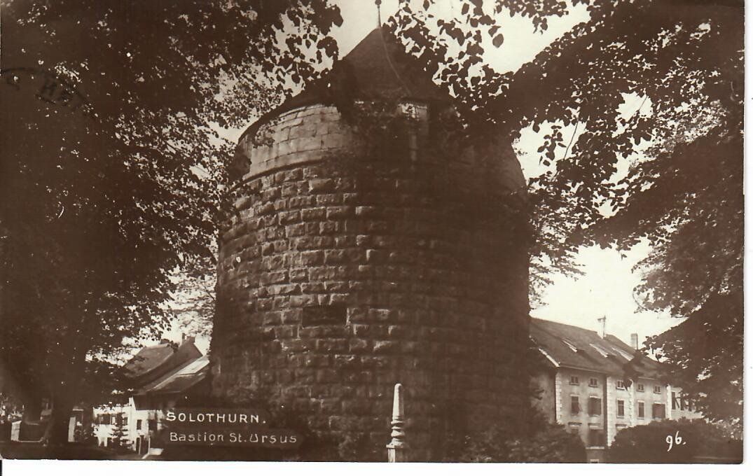 Ansichtskarten: Solothurn 1933 – Gebraucht aus Hochdorf von Ziegel-16