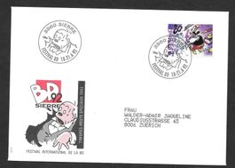 Sonderbrief S. 1449 Festival BD Sierre 18.-21.6.1992